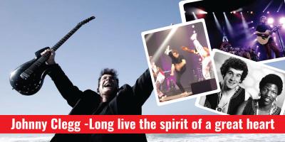 JJohnny Clegg - Long live the spirit of a great heart Banner JJohnny Clegg - Long live the spirit of a great heart Banner