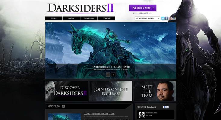 Darksiders website 