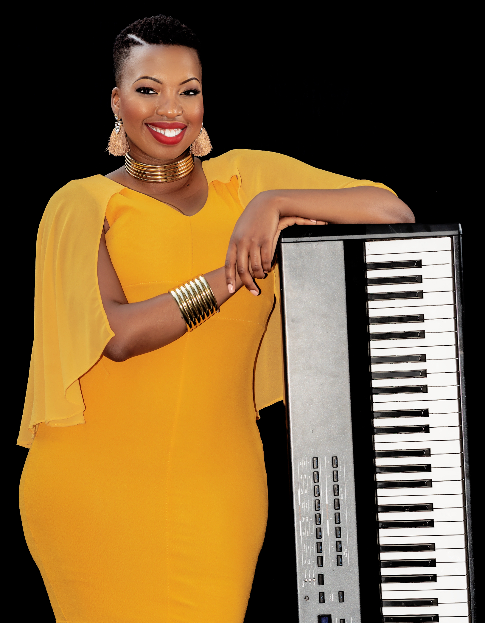 Pianist Lindi Ngonelo promo photo