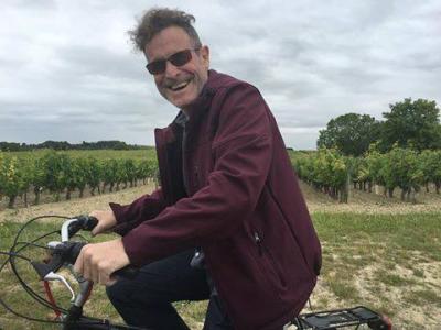 “Johnny Clegg always remembered and never forgotten by the people’s lives he has touched literary and through his music.” - RockingSA Jonny Cleg Riding a bicycle