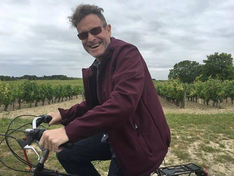 Jonny Cleg Riding a bicycle
